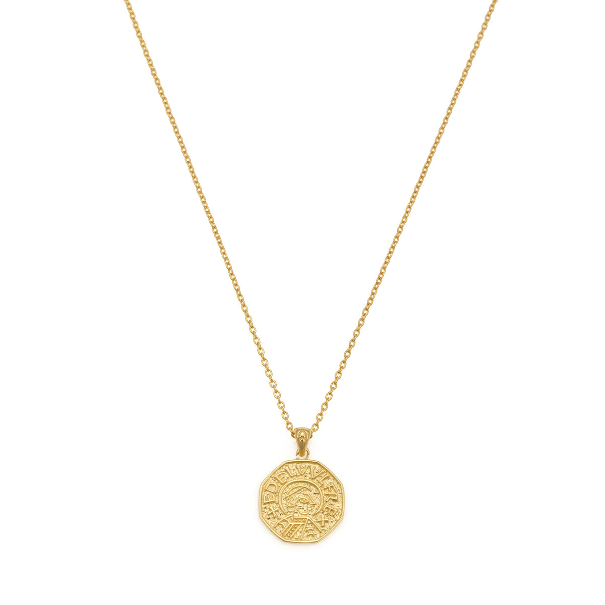 Aethelwulfs Hoard Necklace In Gold