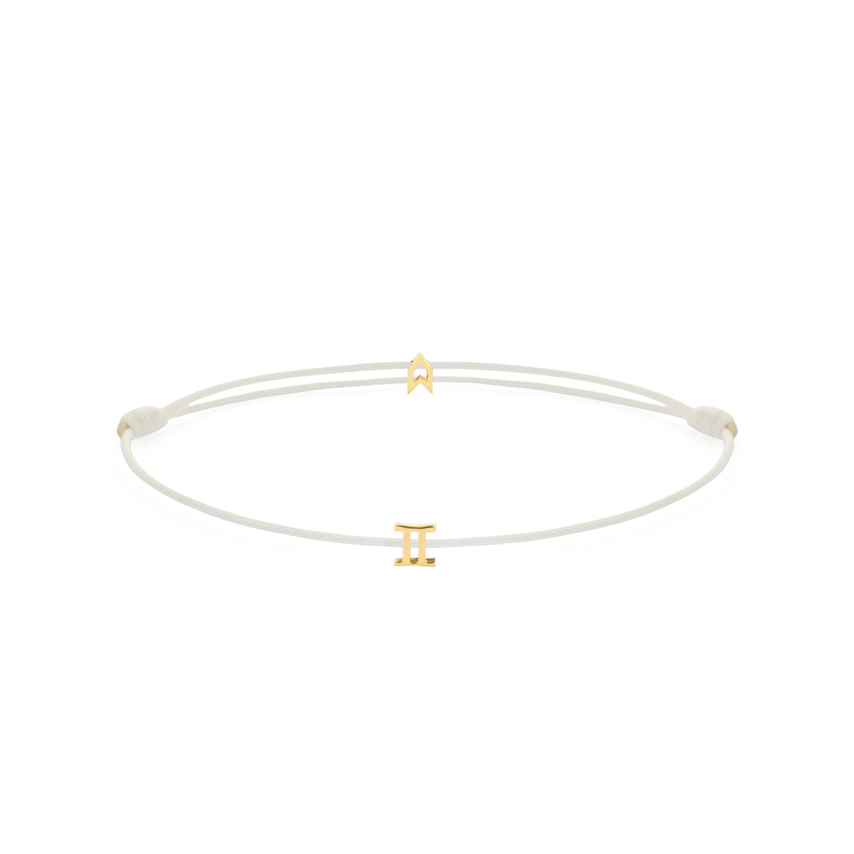 Zodiac White Chance Bracelet In Gold