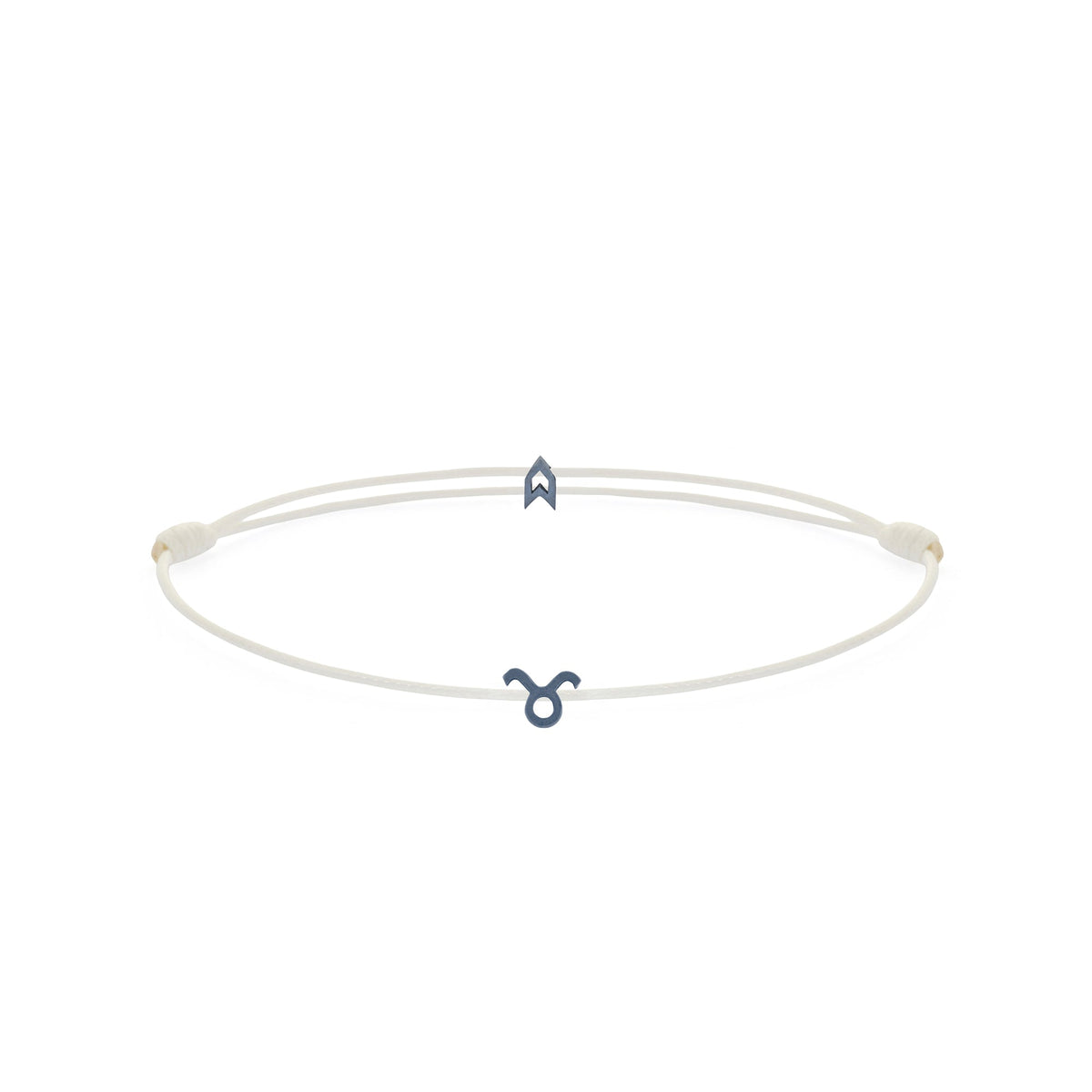 Zodiac White Chance Bracelet In Oxide