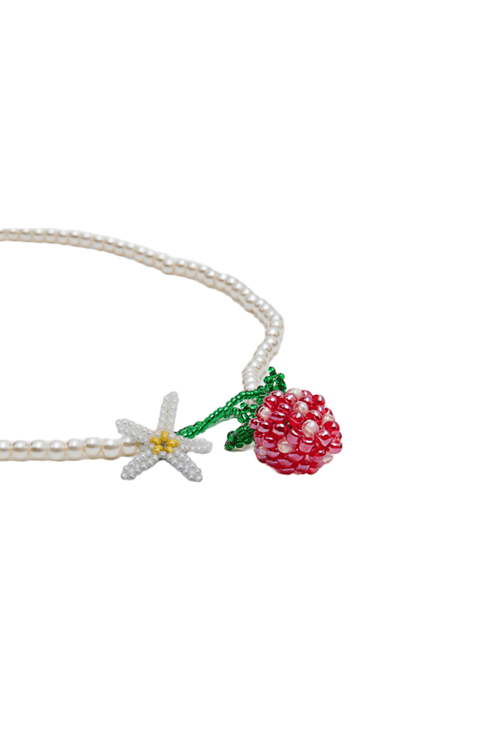 Ava Villain-Strawberry Kolye-Kolye-1-fleurdirect.live