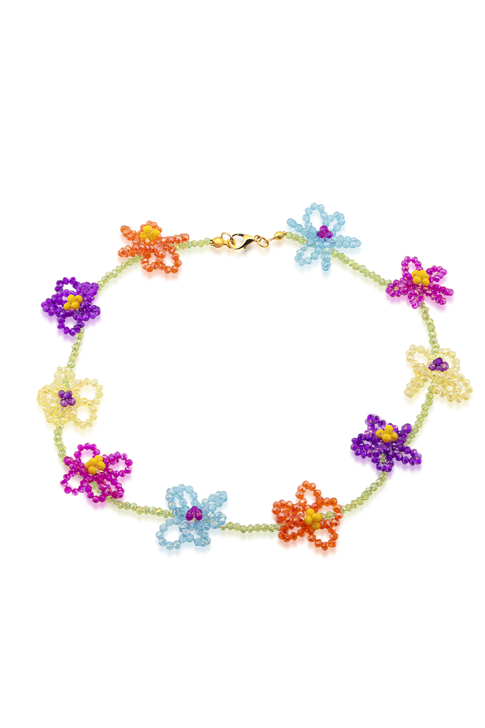 Ava Villain-Wildflower Bouquet Kolye-Kolye-1-fleurdirect.live