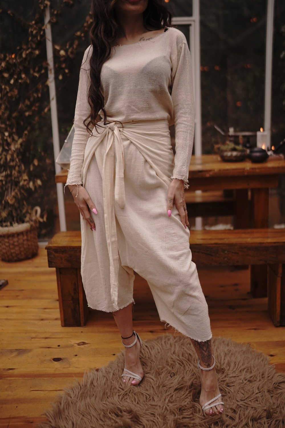 Ave Eva-Roman Cover Up Pantolon-Pantolon-2-fleurdirect.live