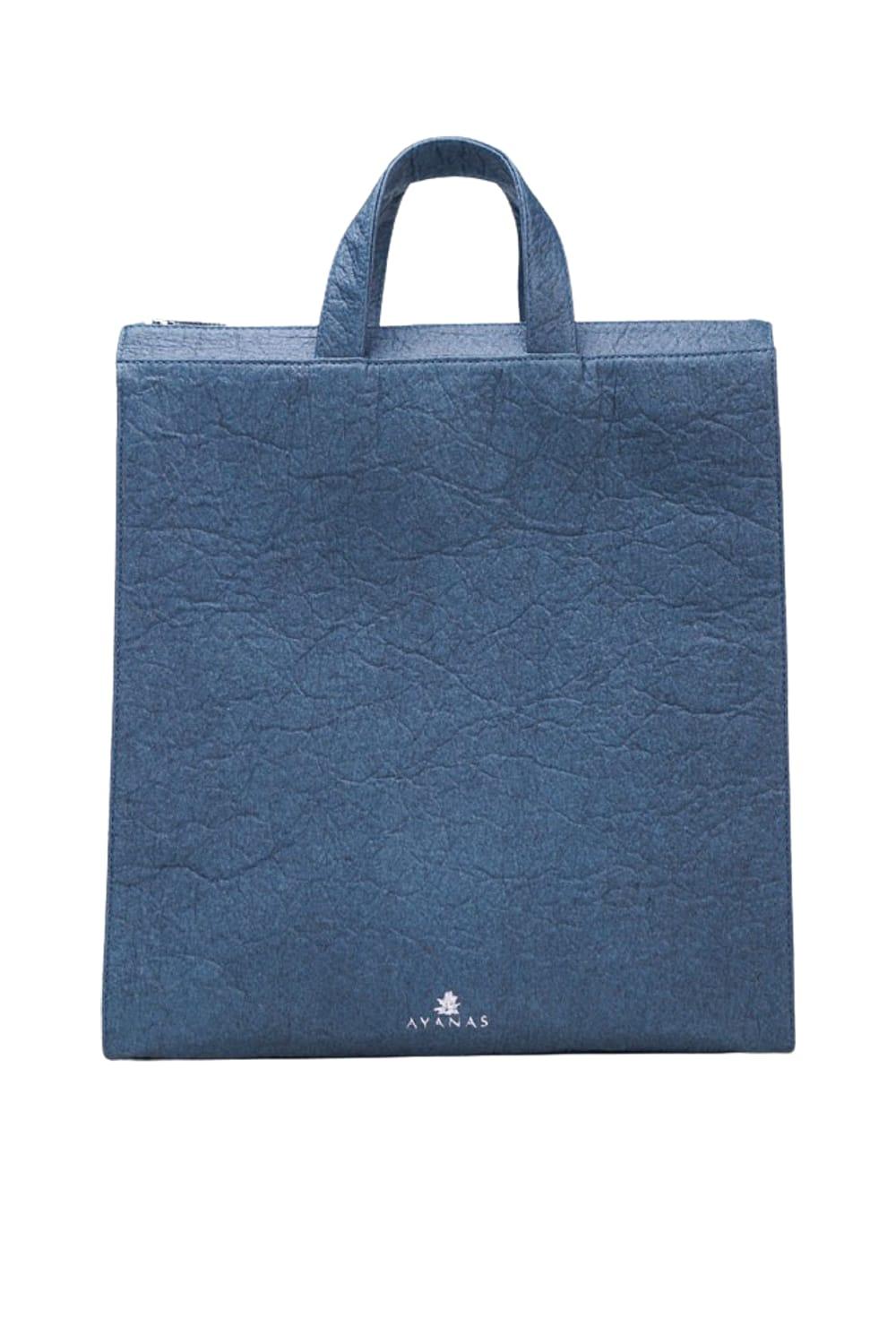 Ayanas-Ren Sırt Çantası – PIÑATEX® Washed Indigo-Sırt Çantası-1-fleurdirect.live
