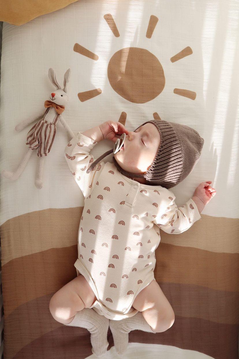 Babybek-Bohem Güneş Müslin Örtü-Pike-1-fleurdirect.live