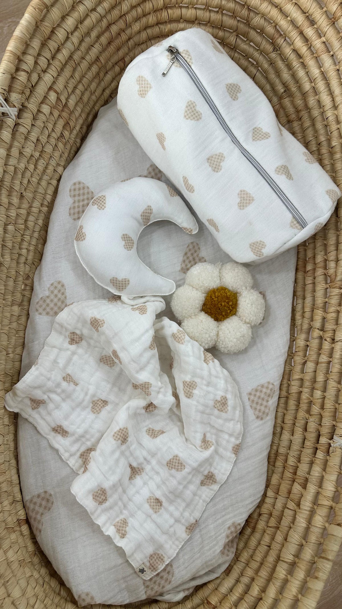 Babybek-Dama Müslin Uyku Arkadaşı Ay-Uyku Arkadaşı-2-fleurdirect.live