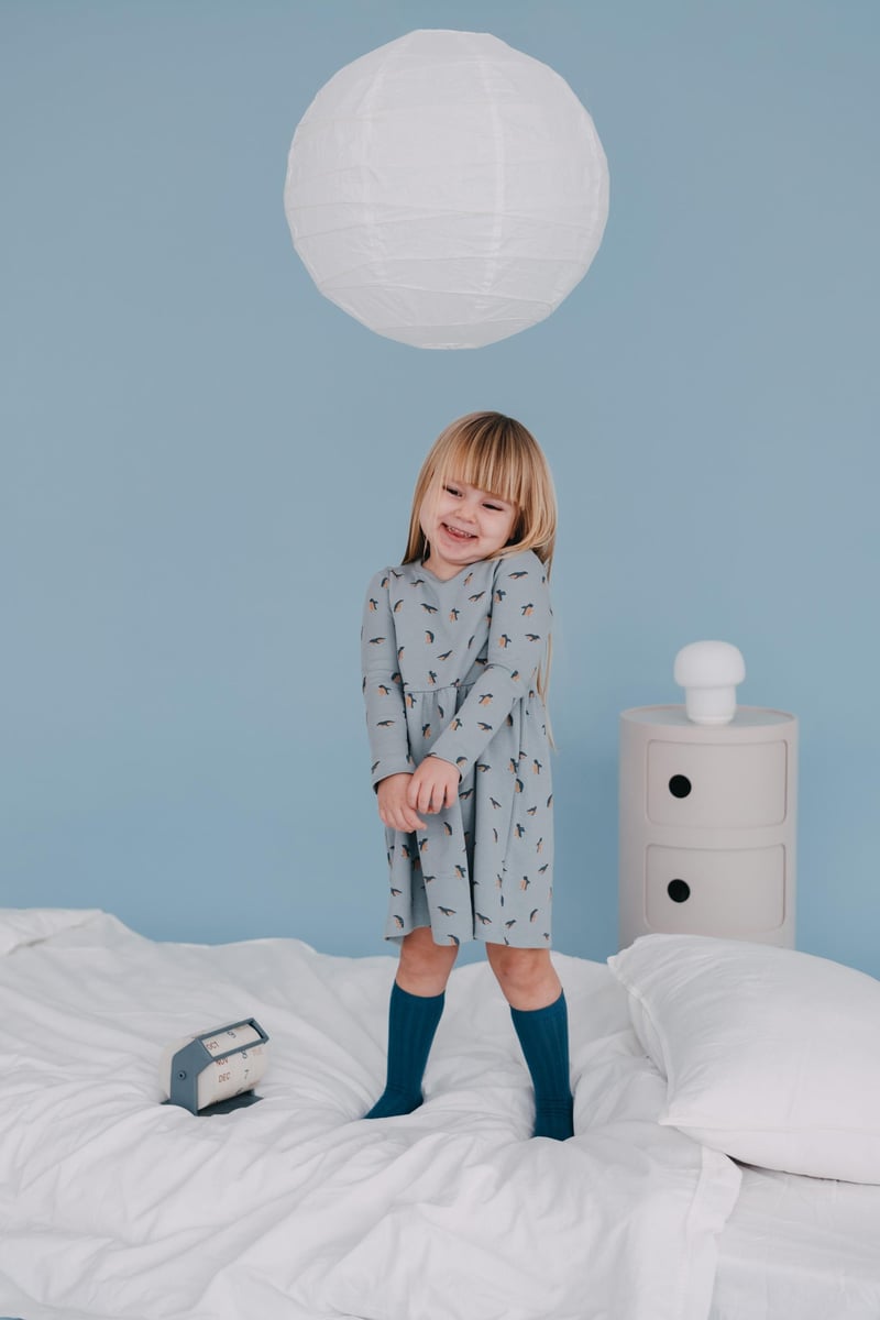 Babybek-Kız Çocuk Pijama Elbise-Pijama Takımı-2-fleurdirect.live