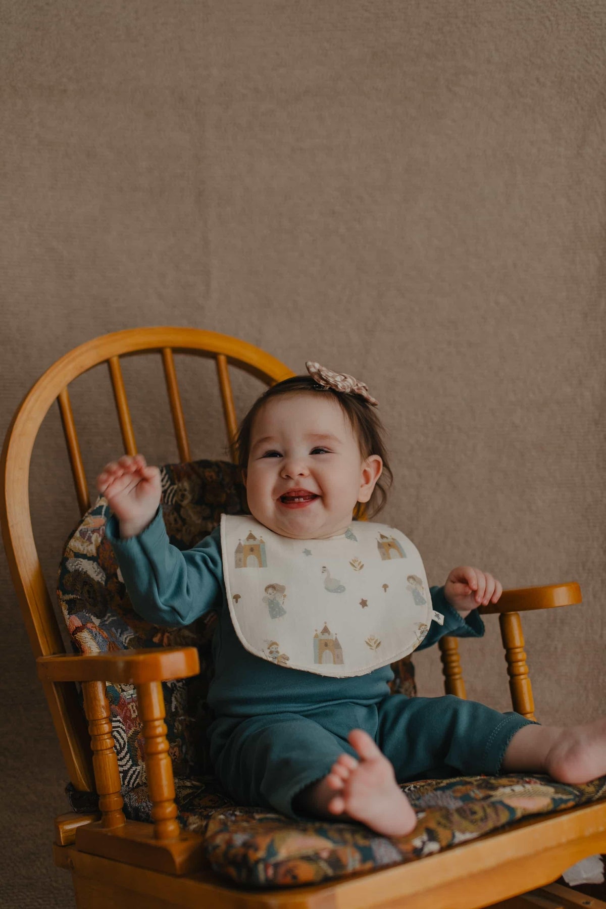 Babybek-Masal Sıvı Geçi̇rmez Önlük-Mama Önlüğü-1-fleurdirect.live