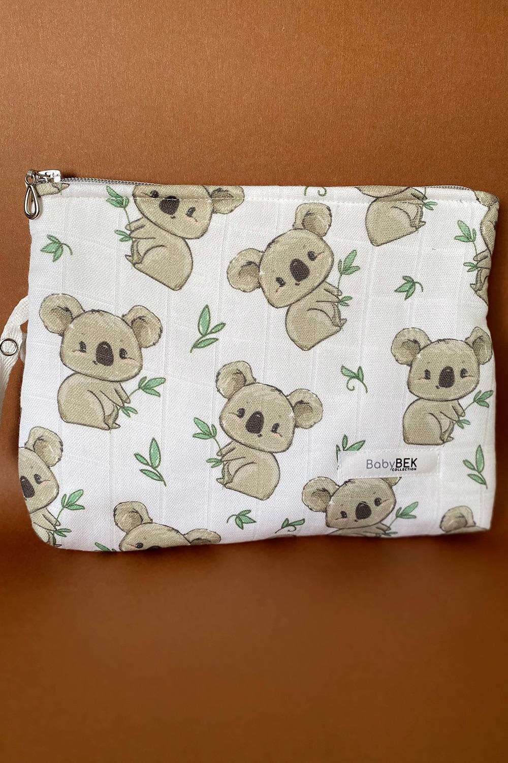 Babybek-Müslin Çanta Koala-Bebek Bakım Çantası-1-fleurdirect.live
