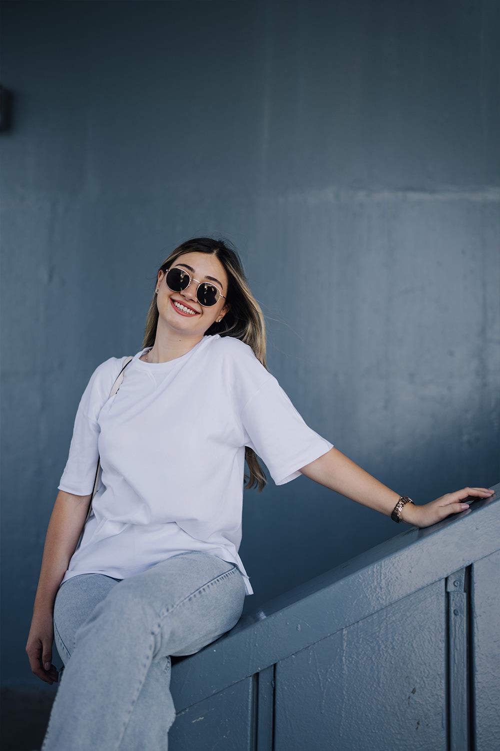 Babybek-Premium Oversize Kadın Beyaz T Shirt-T-Shirts-7-fleurdirect.live