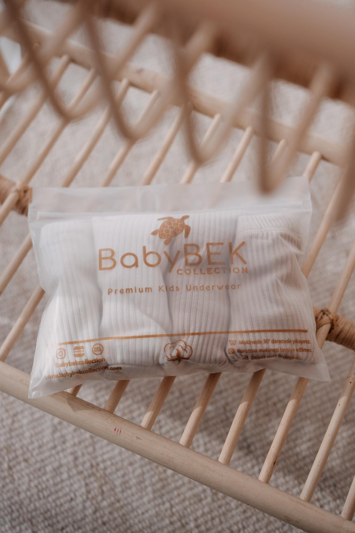 Babybek-Premium Pamuklu İkili Takım Kız Çocuk İç Çamaşırı-Külot-6-fleurdirect.live