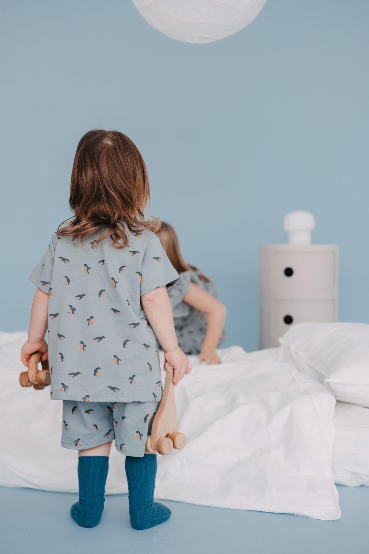 Babybek-Unisex Kısa Kollu Pijama Takımı-Pijama Takımı-2-fleurdirect.live