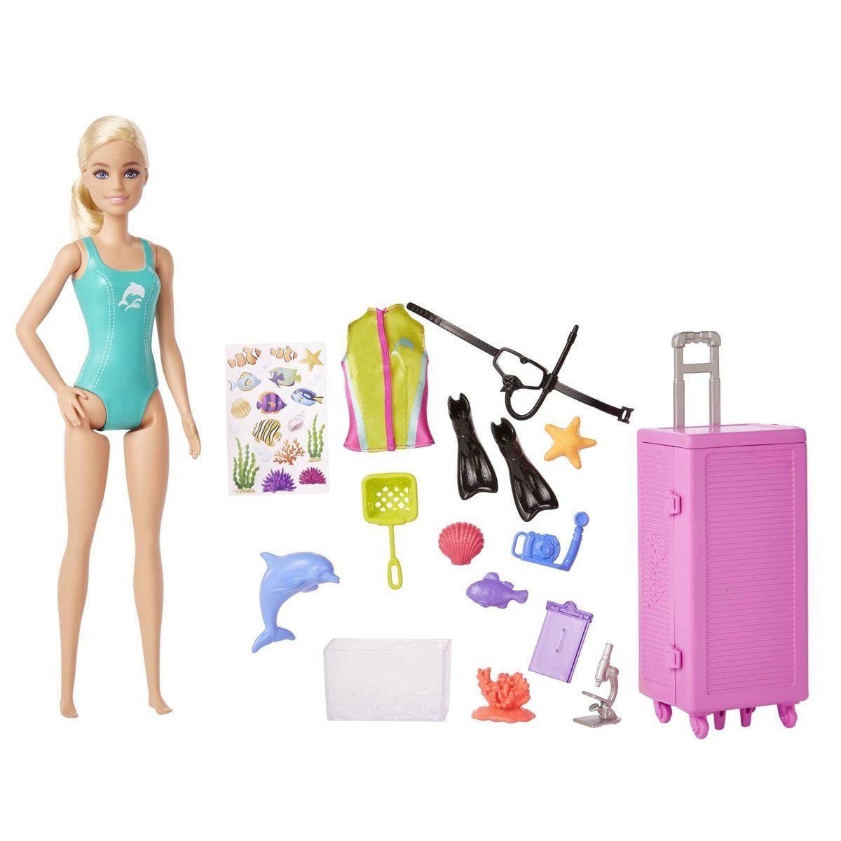 Hmh26 Barbie Deniz Biyoloğu Oyun Seti