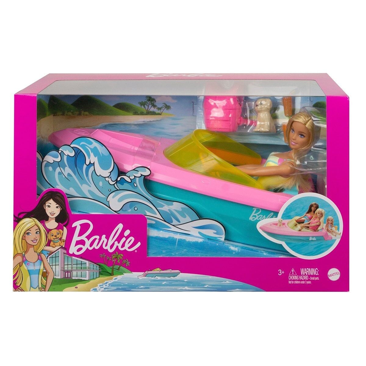 Grg30 Barbie® Ve Teknesi Oyun Seti