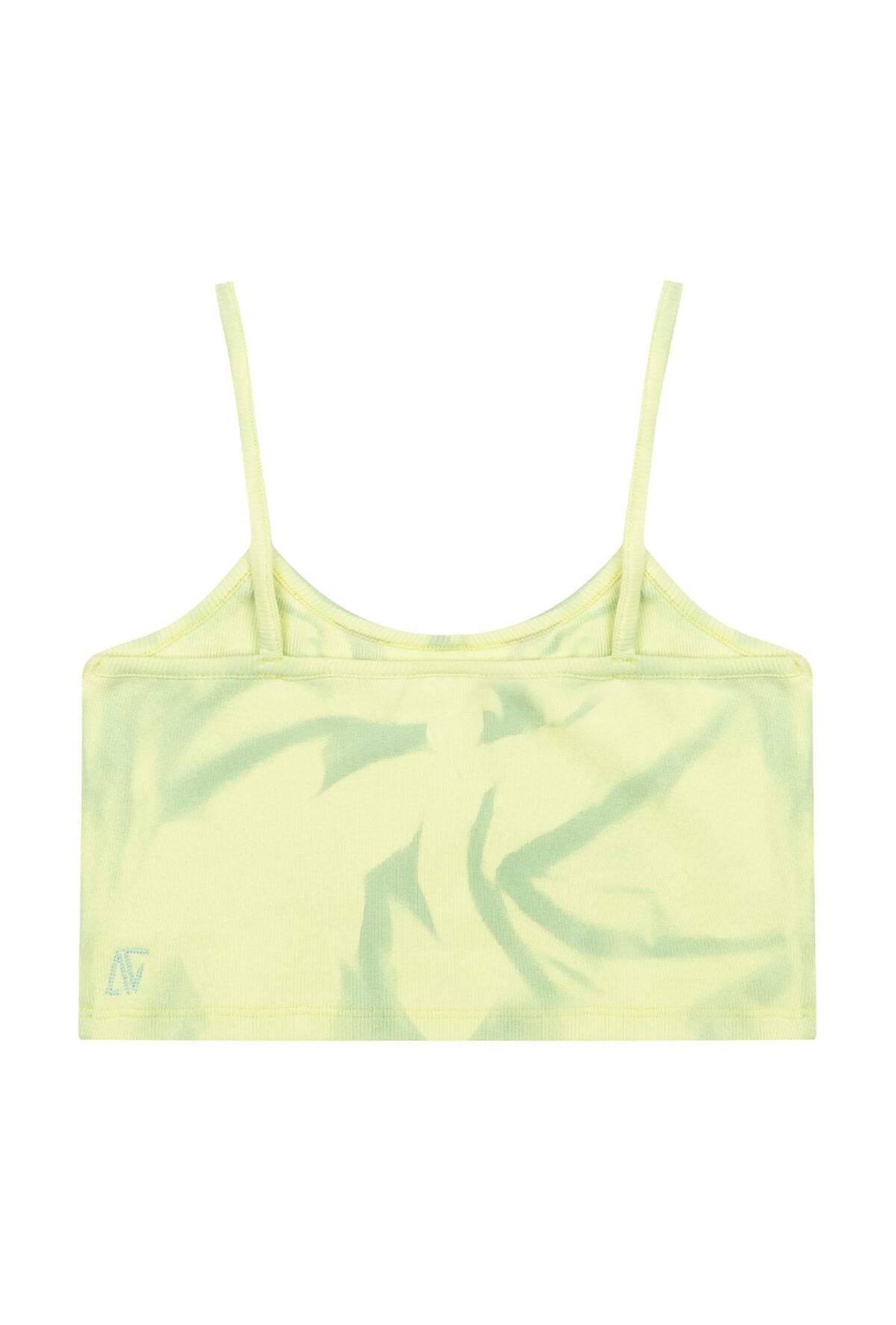 Batik Tank Top - Sarı/Yeşil
