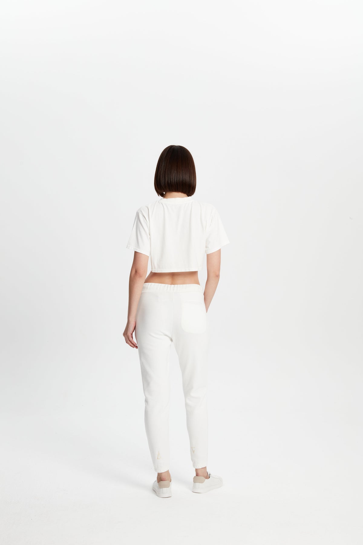 Crop T-Shirt - Beyaz
