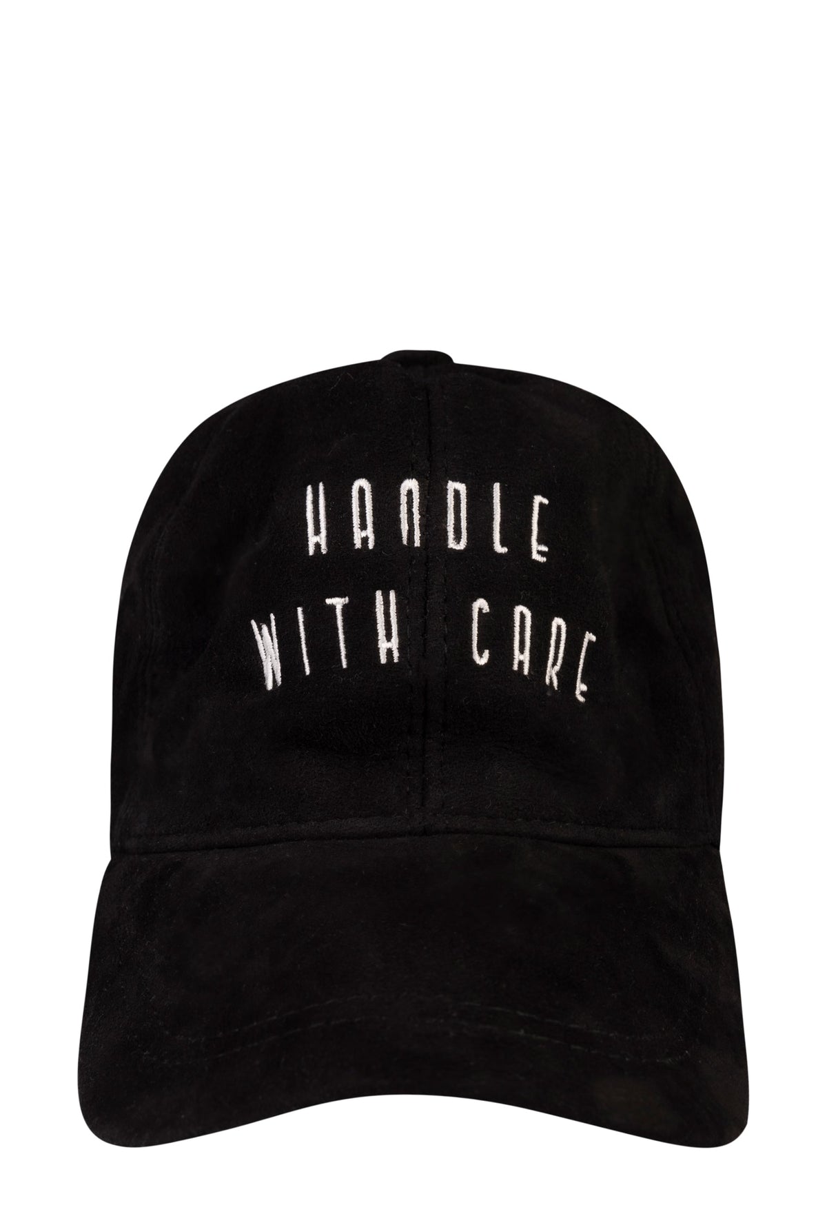 Handle With Care Süet Deri Şapka