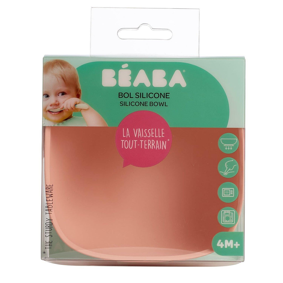 Vakumlu Silikon Kase, Pink
