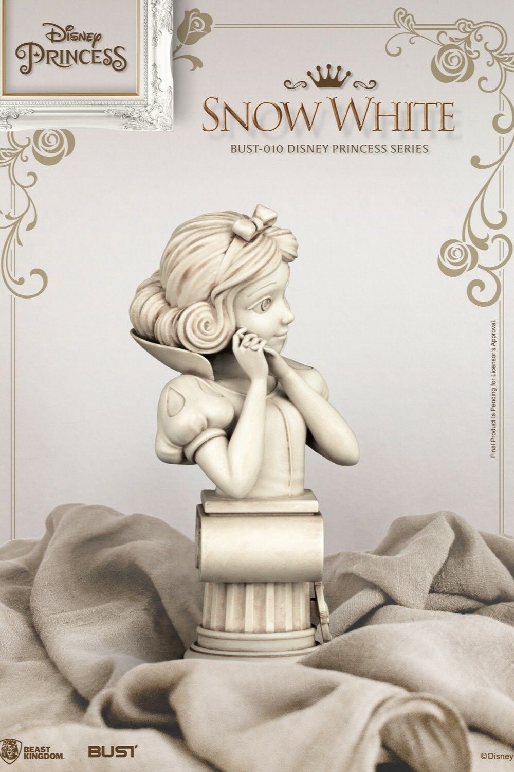 Beast Kingdom-Disney Princess Series Pamuk Prenses Büst - Pamuk Prenses ve Yedi Cüceler-Heykel-3-fleurdirect.live