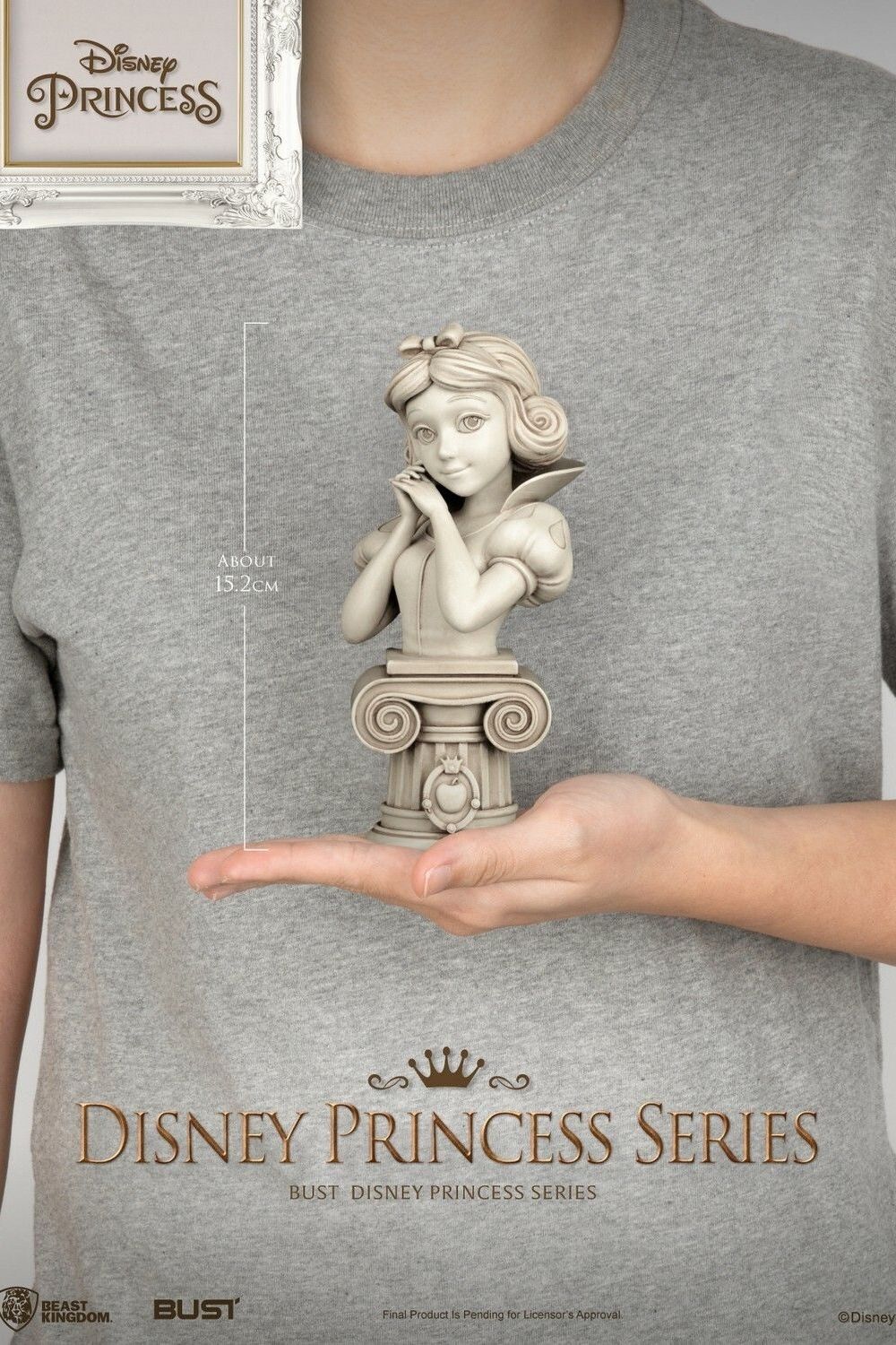 Beast Kingdom-Disney Princess Series Pamuk Prenses Büst - Pamuk Prenses ve Yedi Cüceler-Heykel-6-fleurdirect.live