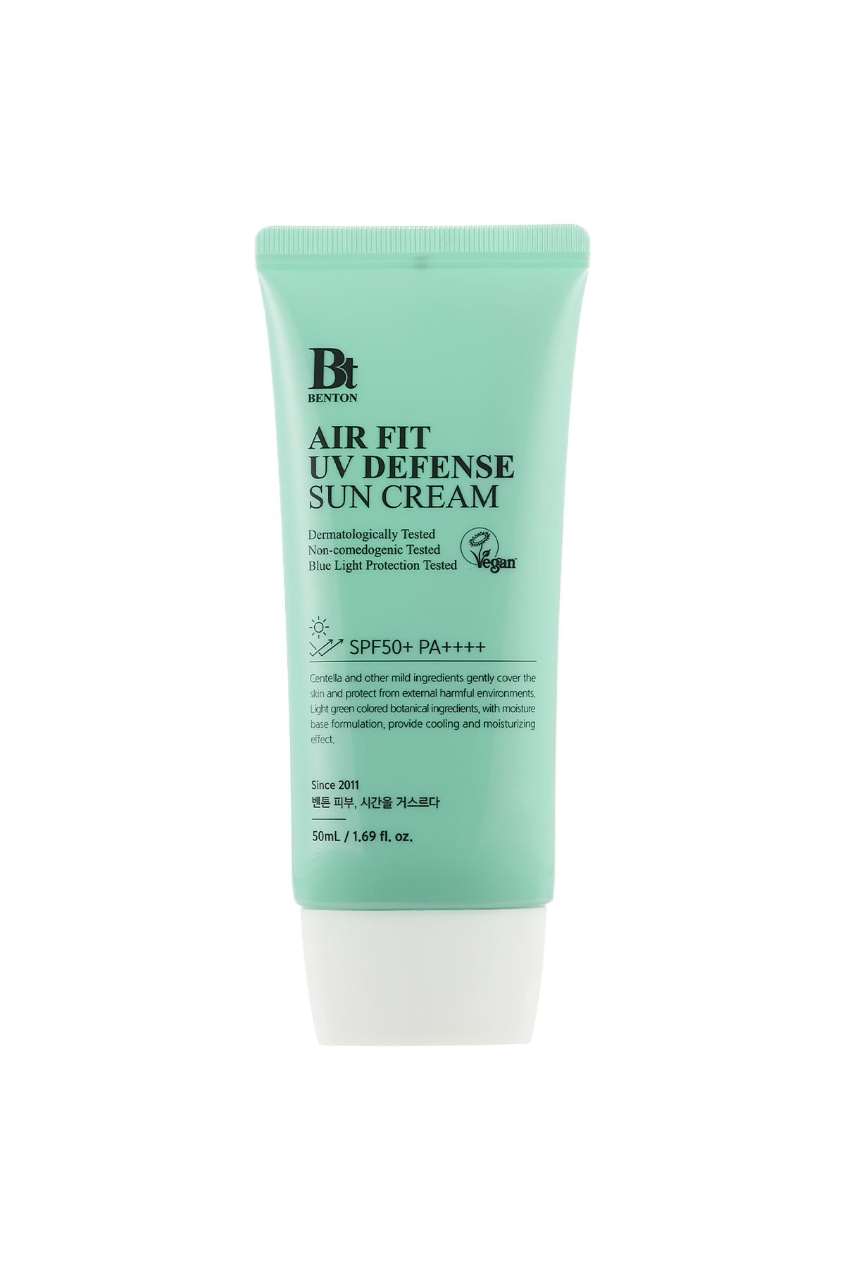 Benton-Benton Air Fit Uv Defense Sun Cream Spf50+ Pa++++ 50ml Vegan Cica Güneş Kremi-Güneş Koruyucu-1-fleurdirect.live