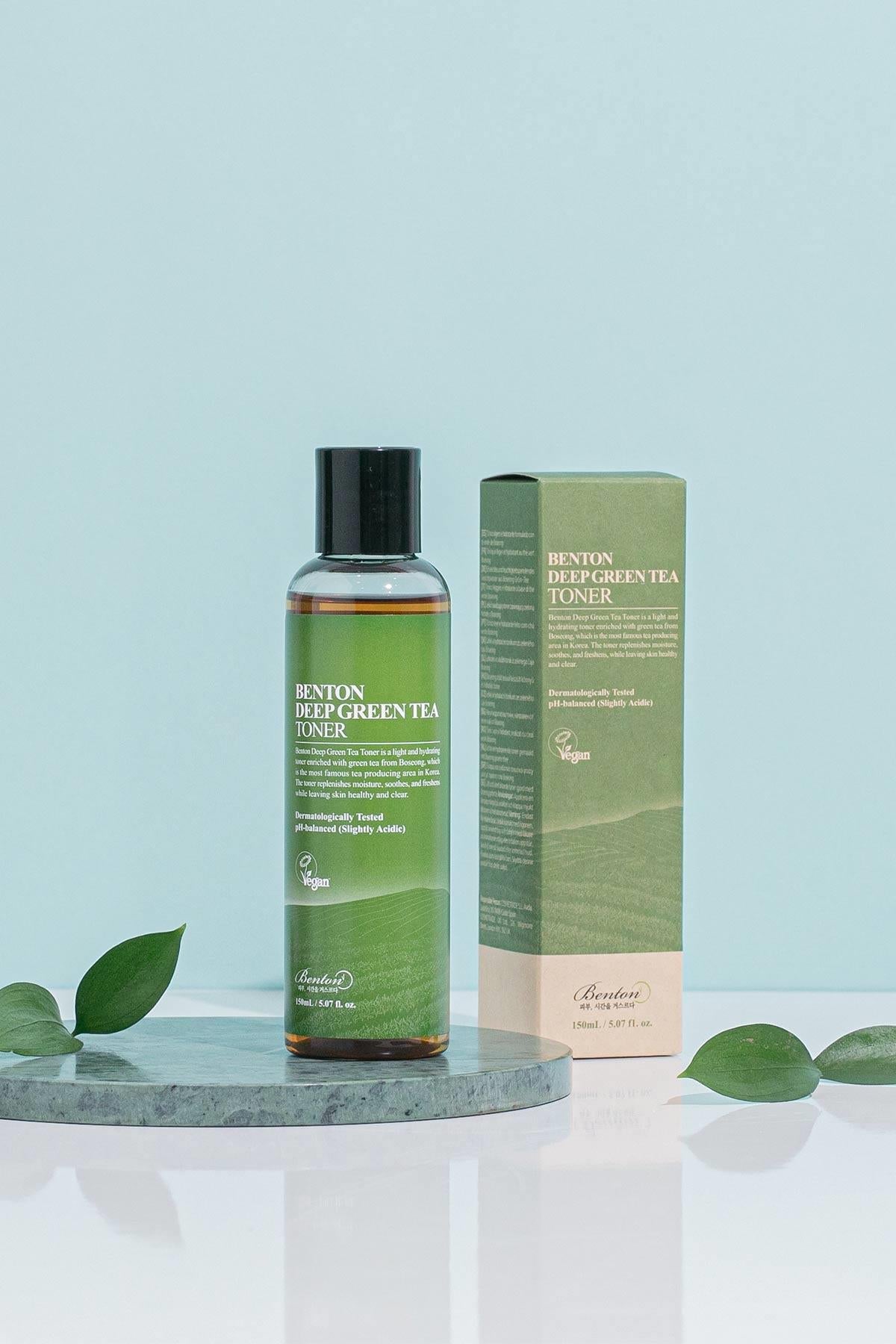 Benton-Deep Green Tea Toner Yeşil Çay Tonik-Tonik-2-fleurdirect.live