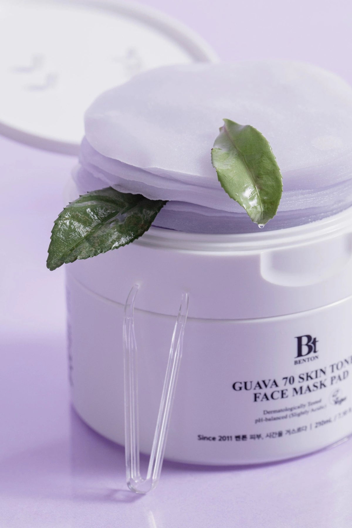 Benton-Guava 70 Skin Toner Face Mask Pad 70pads Yatıştırıcı & Nemlendirici Konsantre Vegan Cilt Pedleri-Cilt Pedi-4-fleurdirect.live