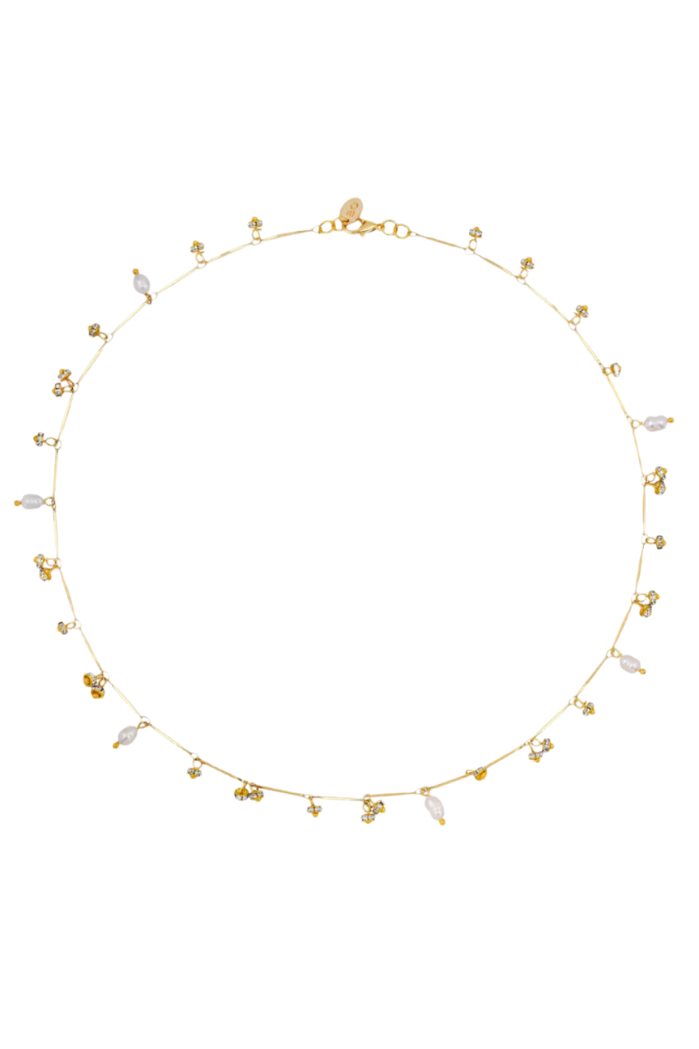 Berrin Özkan-Dancing Disco Sparkle Necklace-Kolye-1-fleurdirect.live