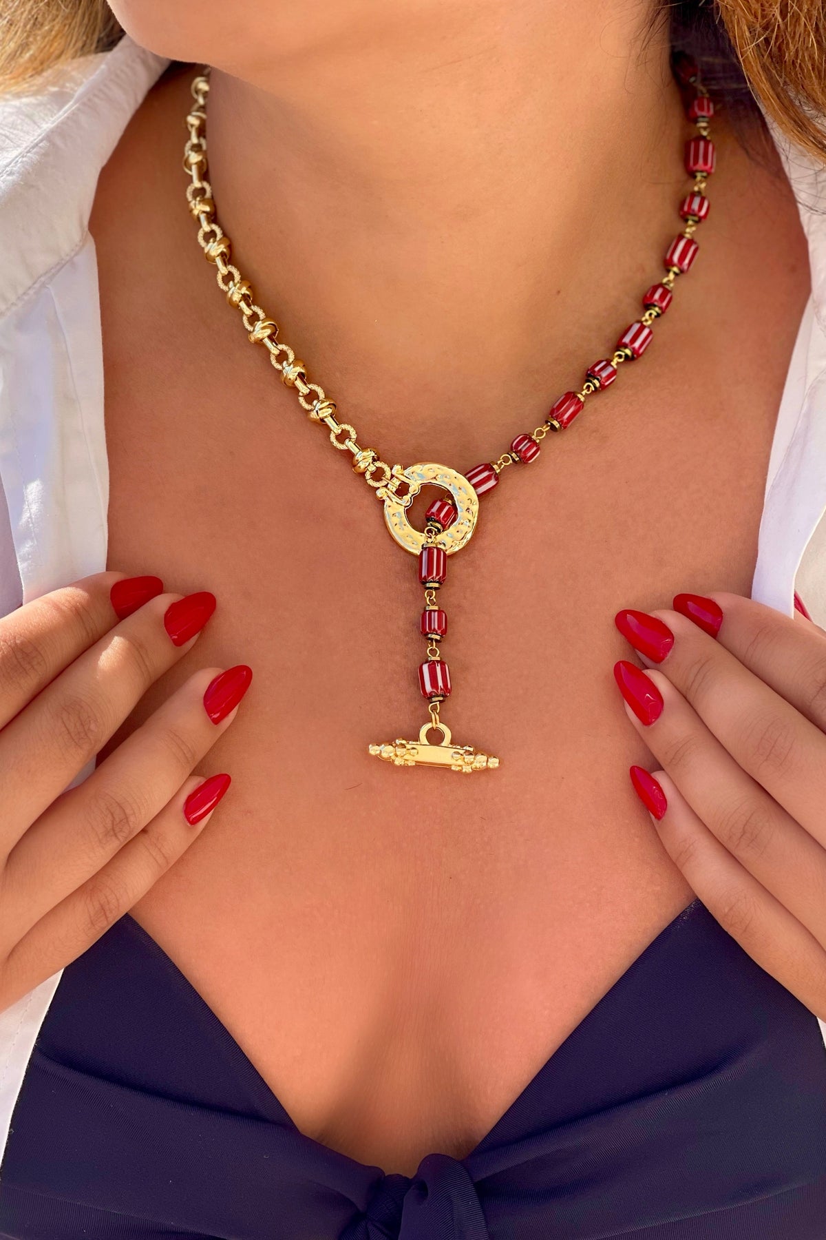 Berrin Özkan-Etnic Essence Necklace-Kolye-2-fleurdirect.live