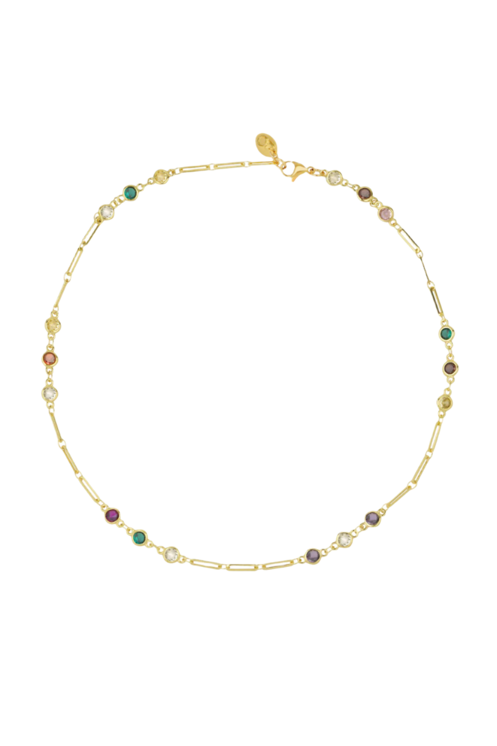 Berrin Özkan-Luna Chain Necklace-Kolye-1-fleurdirect.live