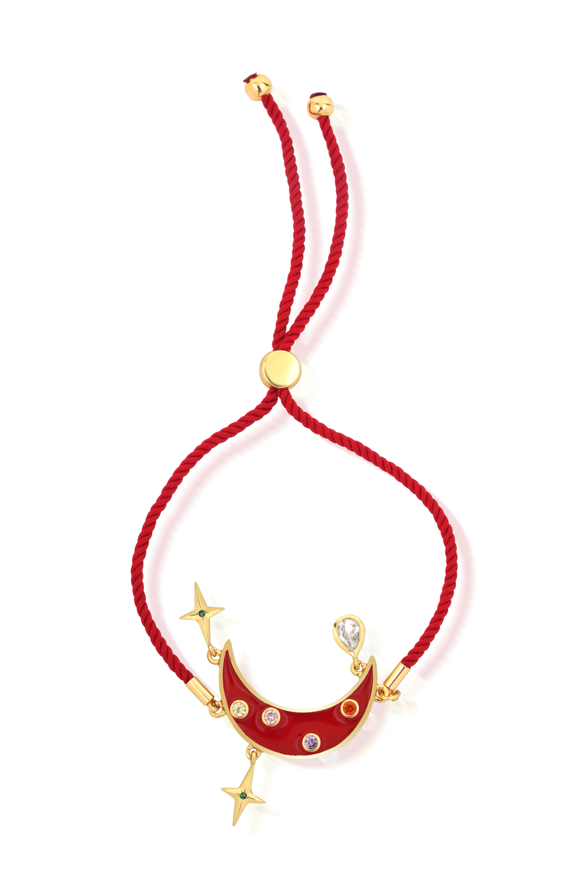 Berrin Özkan-Moonlight Red Bracelet-Bileklik-1-fleurdirect.live