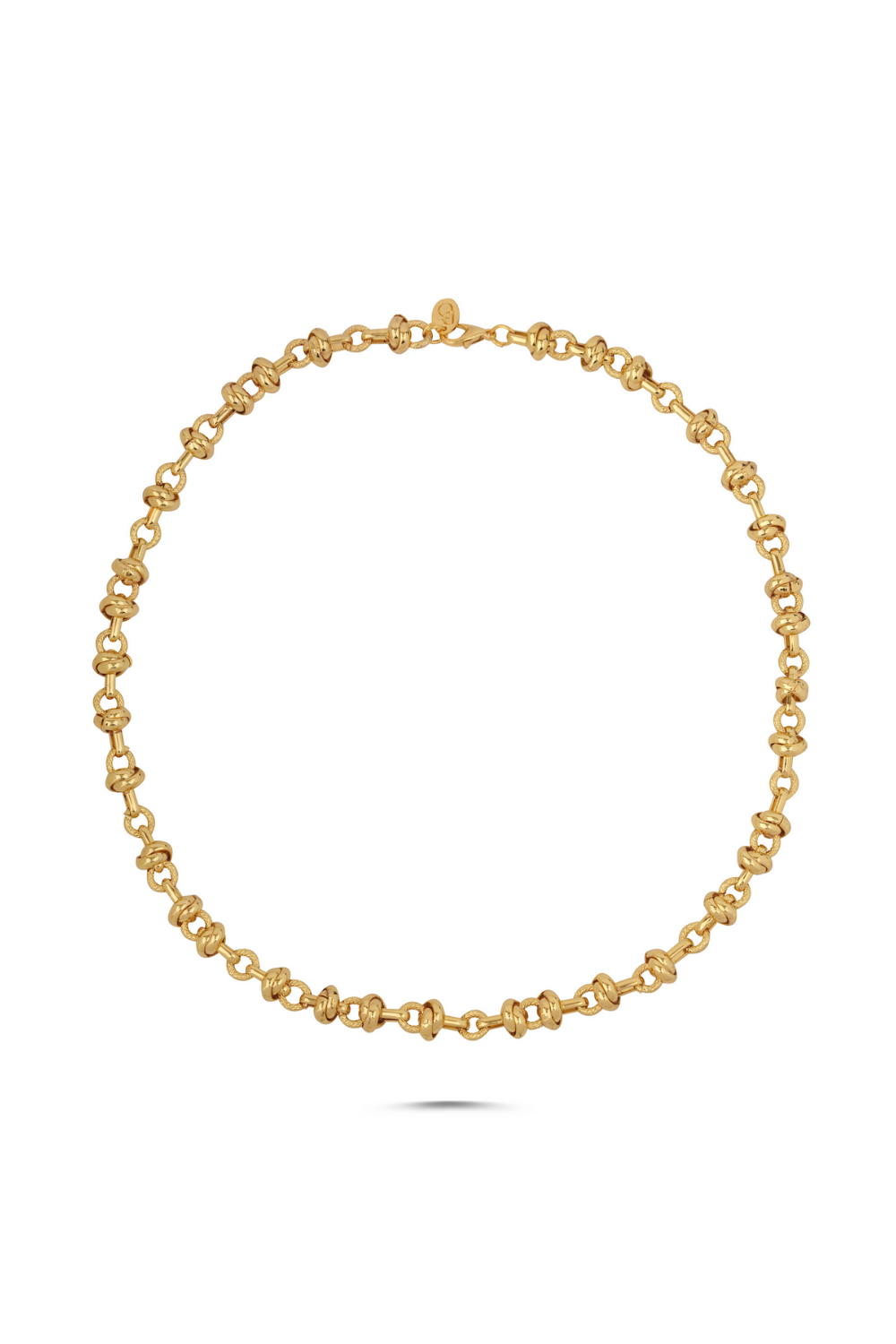 Berrin Özkan-Olympia Knot Chain Necklace-Kolye-1-fleurdirect.live