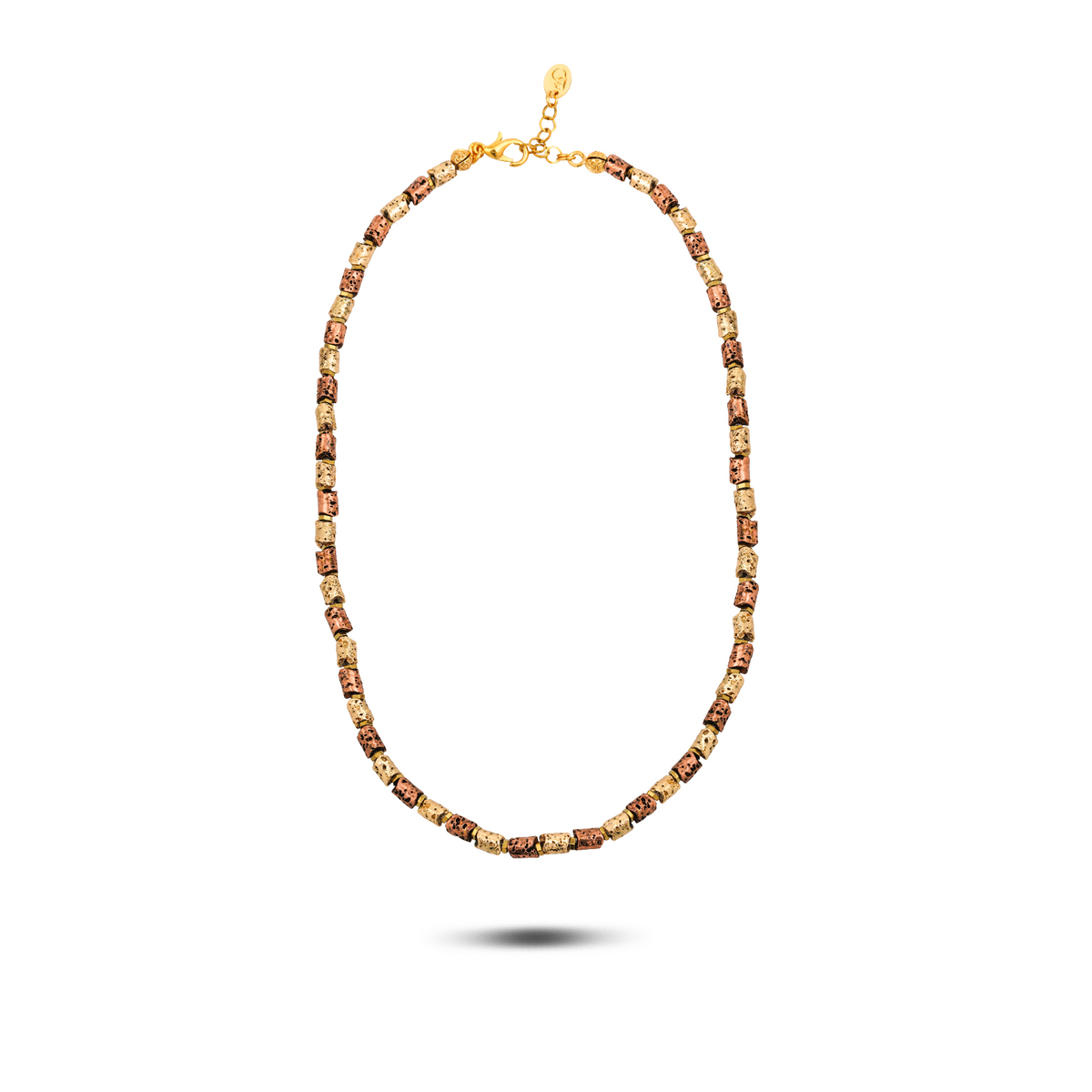 Berrin özkan-Mocha Gold Necklace-Necklaces-1-fleurdirect.live