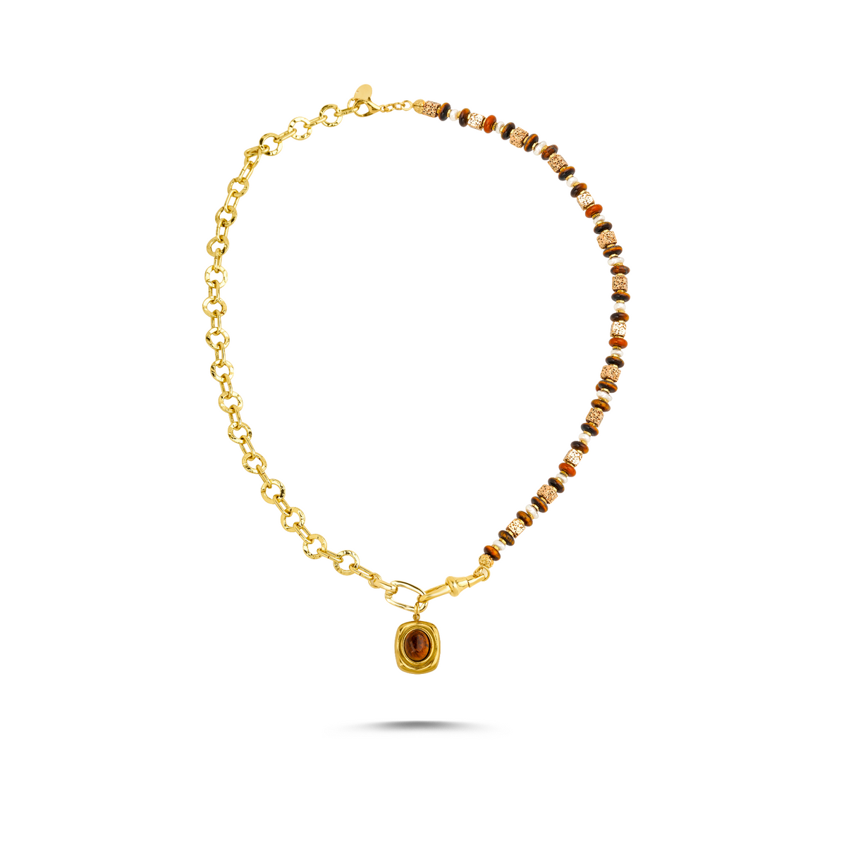 Berrin özkan-Your Side Amber Necklace-Necklaces-1-fleurdirect.live
