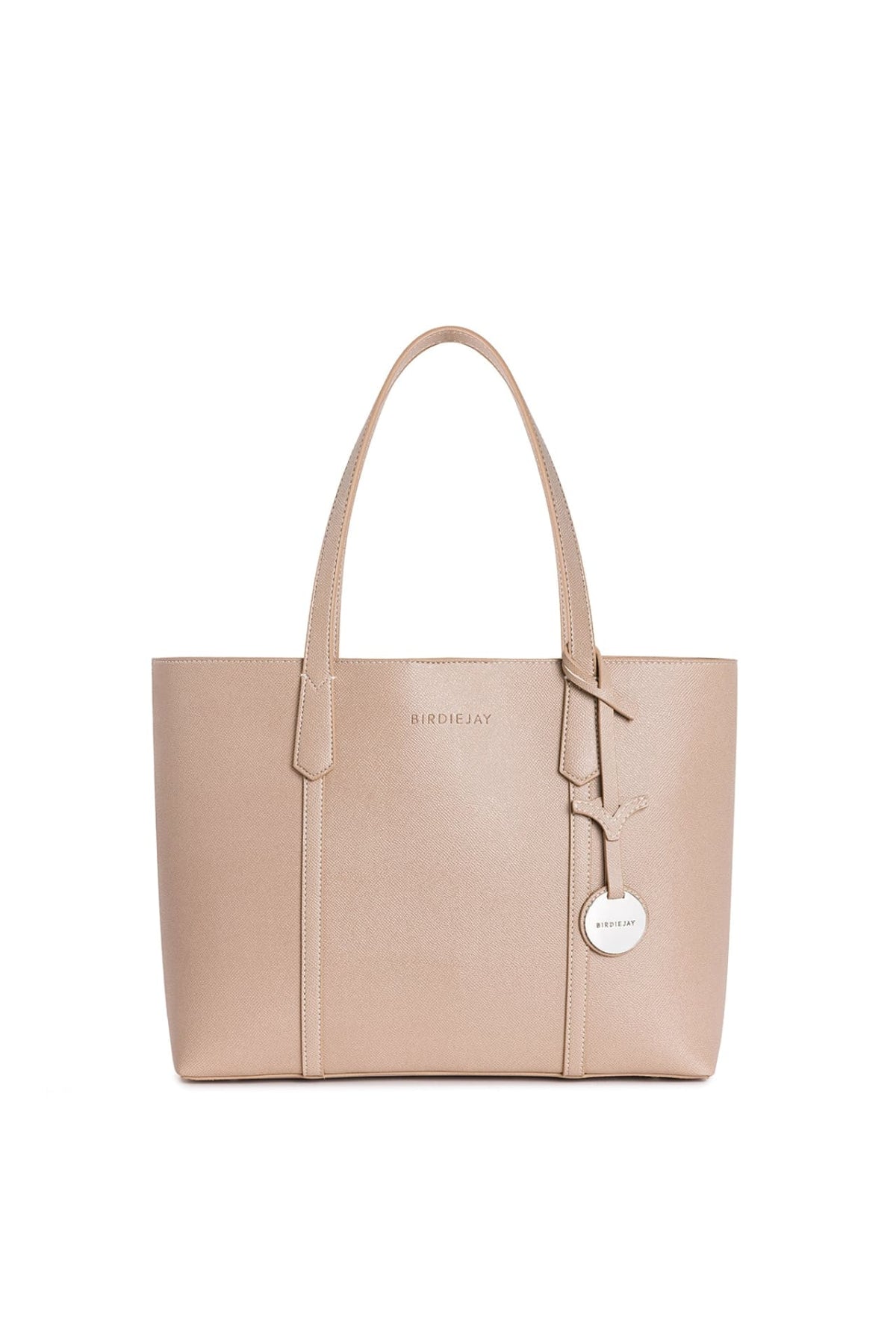 Birdiejay-Birdiebag Bej Tote Bag-Bez Çanta-1-fleurdirect.live
