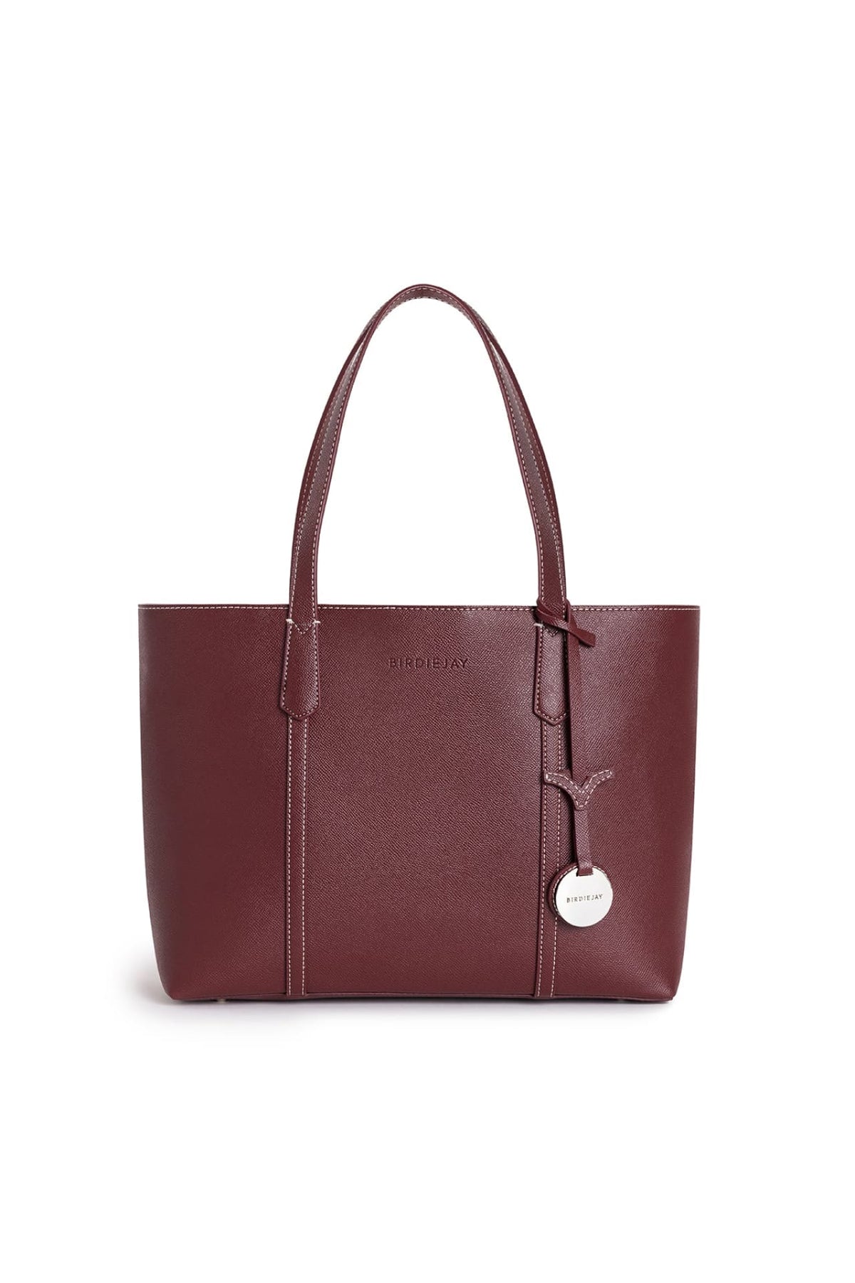 Birdiejay-Birdiebag Bordo Tote Bag-Bez Çanta-1-fleurdirect.live
