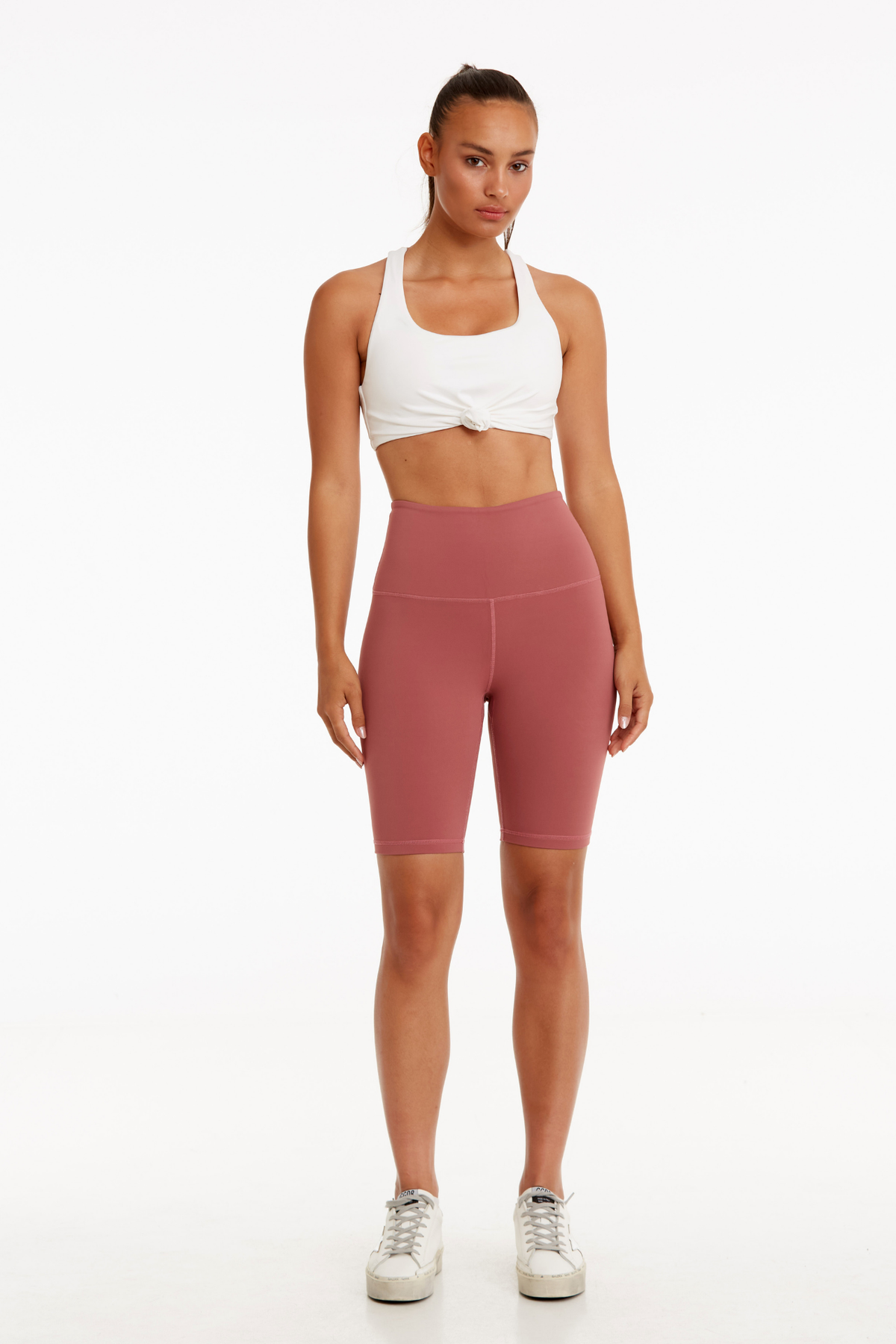 Birdiejay-Birdieflex Oh So Summer Biker Shorts Yanik Pembe Bi̇si̇kletçi̇ Şortu-Şort-1-fleurdirect.live