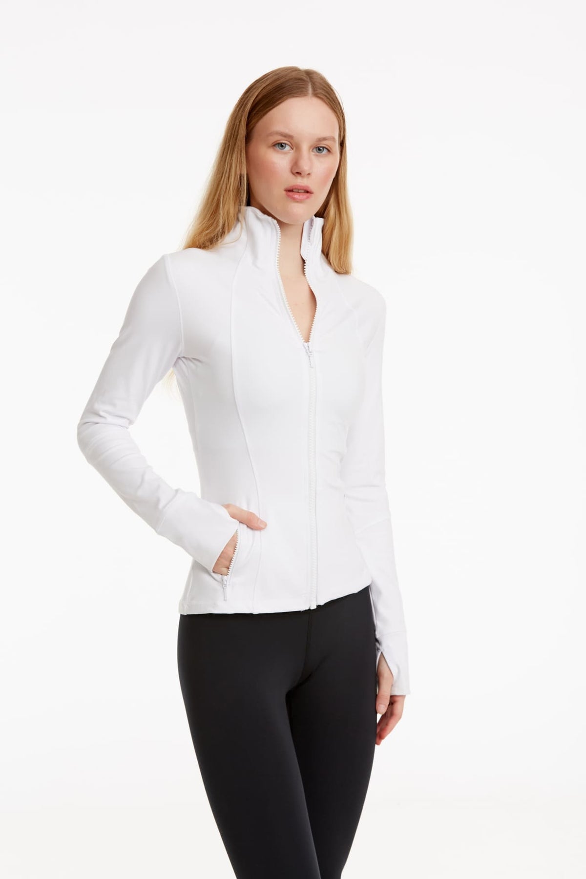 Birdiejay-Birdiesmooth Main Character Pilates Jacket Beyaz Pi̇lates Ceketi̇-Ceket-5-fleurdirect.live