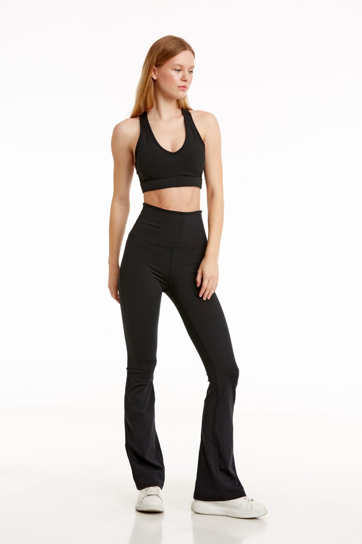 Birdiejay-Birdiesmooth Yoga Pants For Life Si̇yah İspanyol Paça Yoga Ve Spor Taytı-Spor ve Yoga Taytları-1-fleurdirect.live