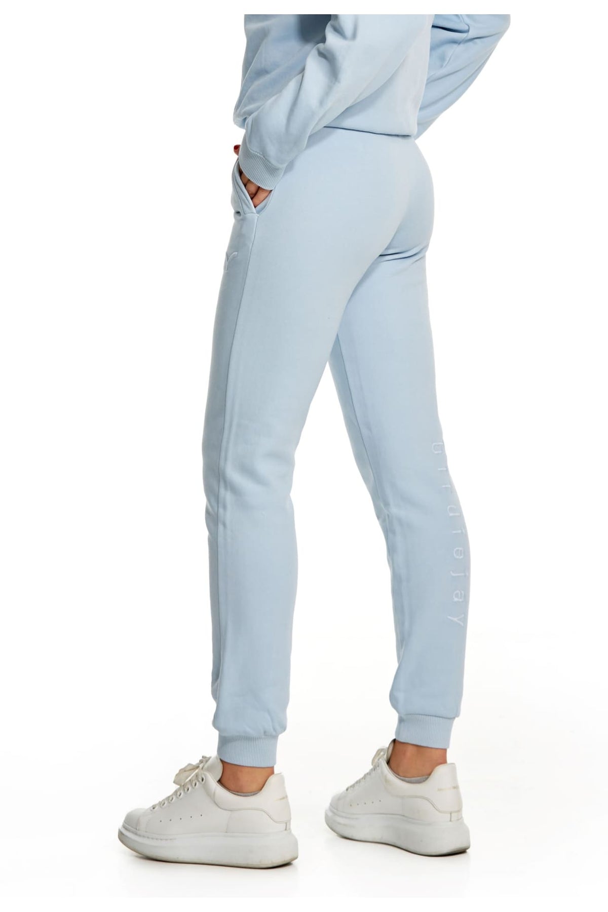 Birdiejay-Over The Clouds Açık Mavi̇ Jogger Sweatpant-Eşofman-2-fleurdirect.live