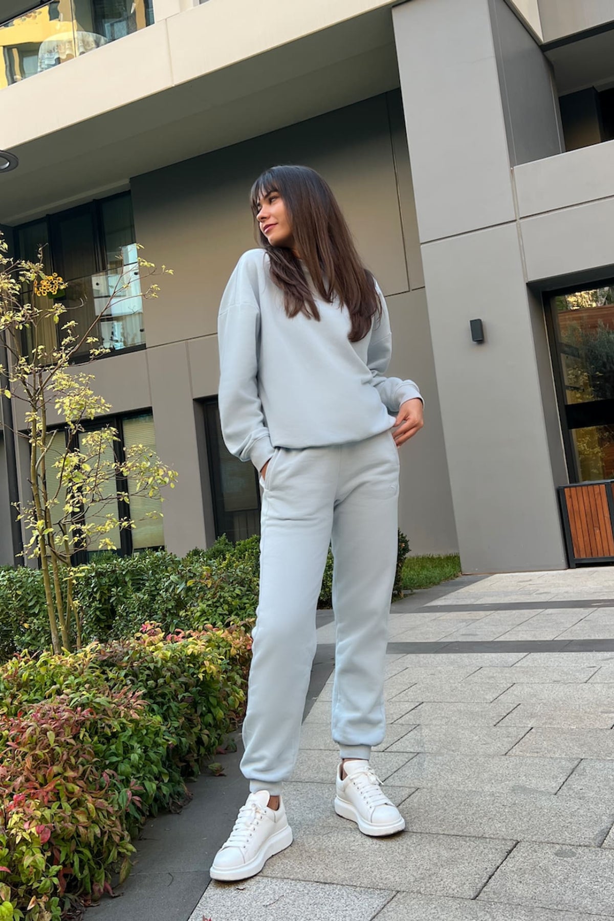 Birdiejay-Over The Clouds Açık Mavi̇ Jogger Sweatpant-Eşofman-7-fleurdirect.live