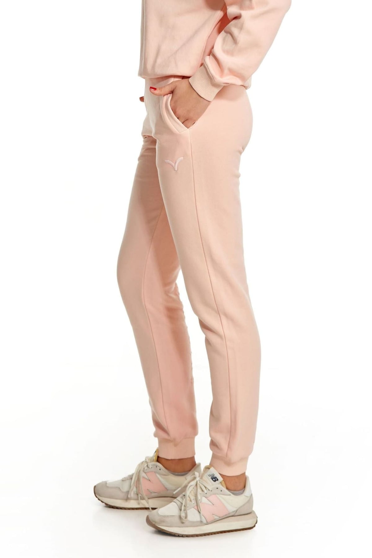 Birdiejay-Over The Clouds Pembe Jogger Sweatpant-Eşofman-2-fleurdirect.live