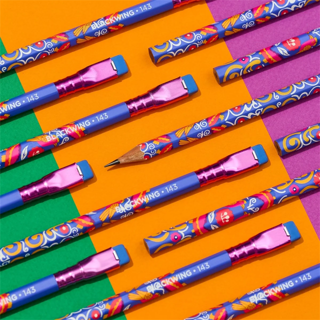 Blackwing-Blackwing Volume 143 — Frida Kahlo 12'li Kurşun Kalem Seti-Kalem Seti-3-fleurdirect.live