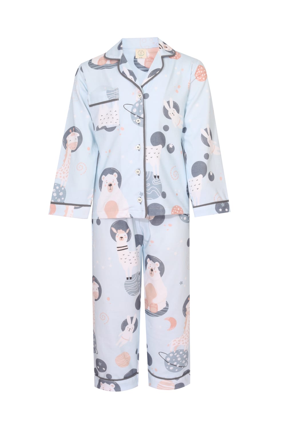 Bleu Lapin-Planet Pals-İç Giyim & Pijama-1-fleurdirect.live