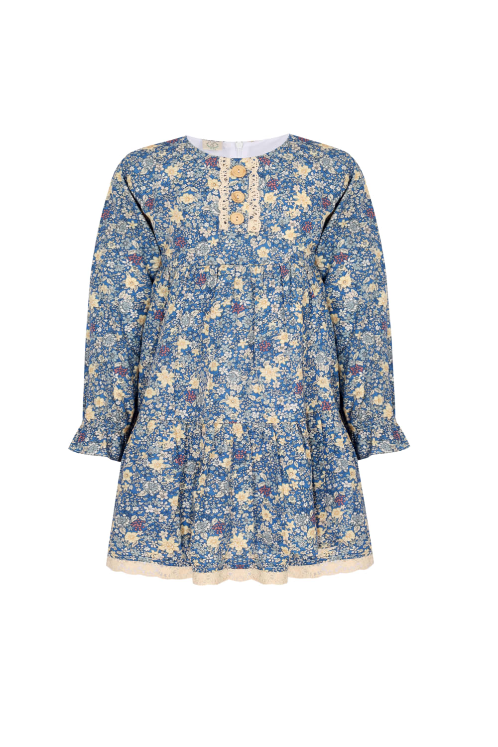 Bleu Lapin-Sweet Petals-Çocuk Elbise & Tulum-2-fleurdirect.live