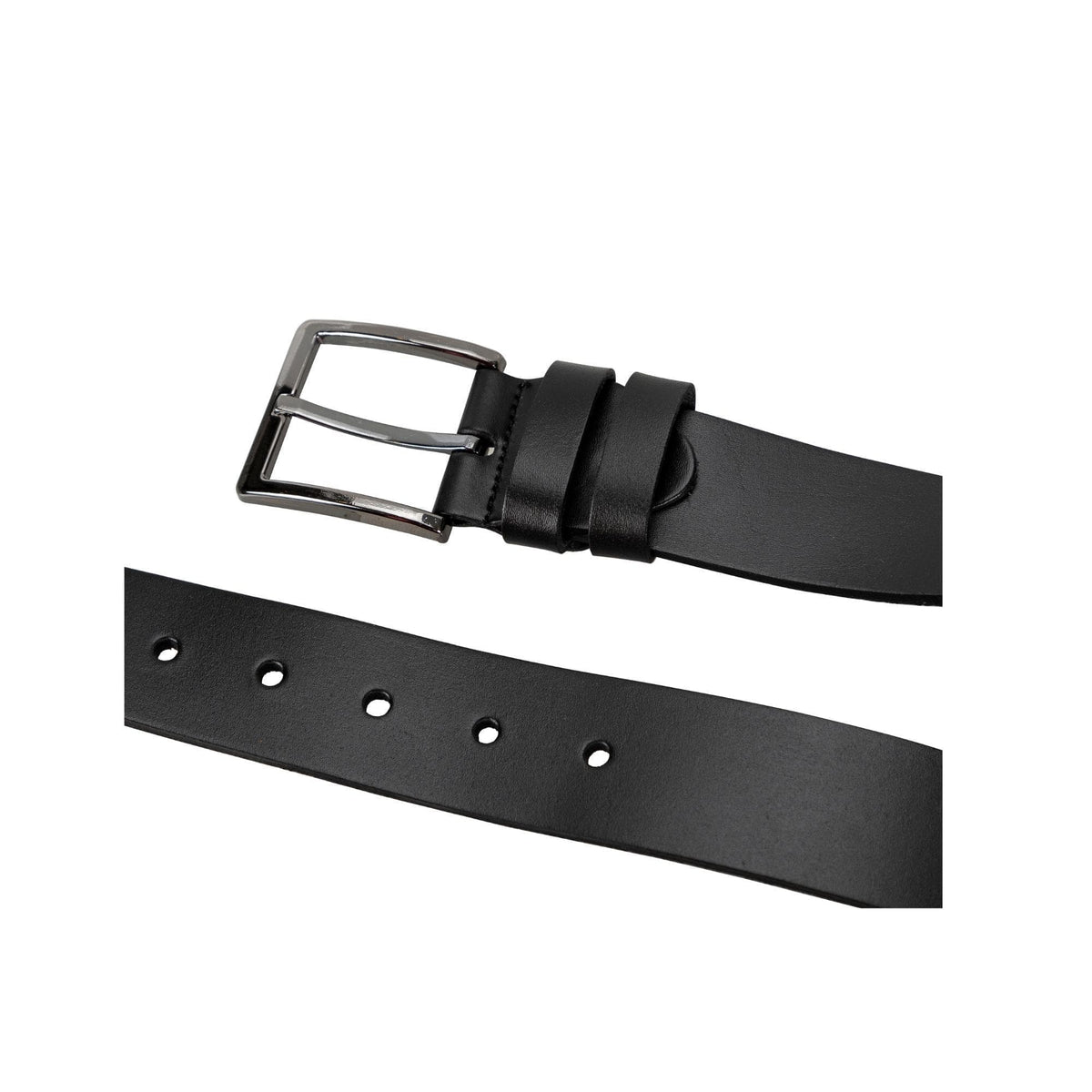 Bloominbag-Bloom Belt Cosmic Black Hakiki Deri Erkek Kemer 105cm-4-fleurdirect.live