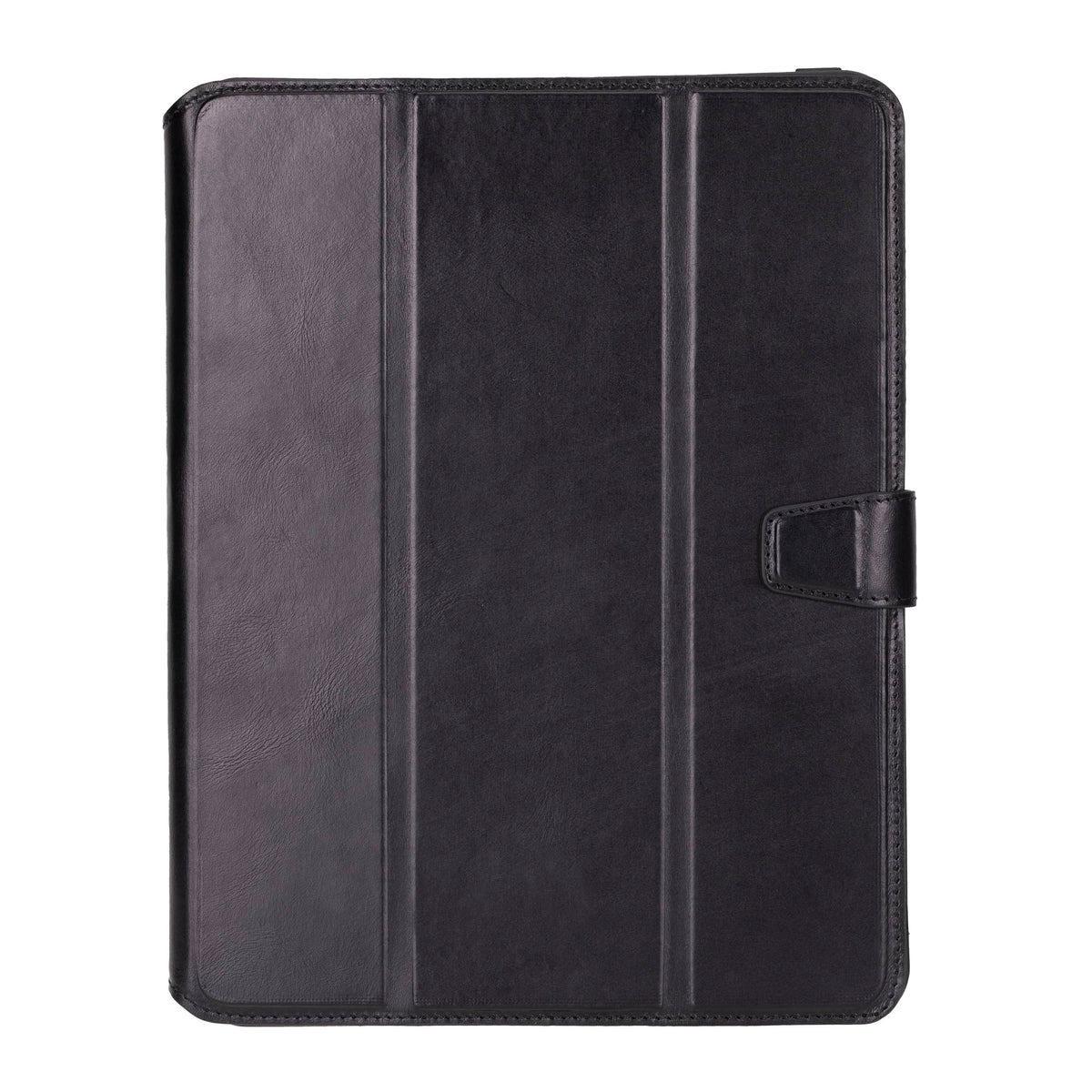 Bloominbag-Bloom Case Trigon Obsidian Black Apple I Pad Pro 11" (2024) Hakiki Deri Kılıf-1-fleurdirect.live