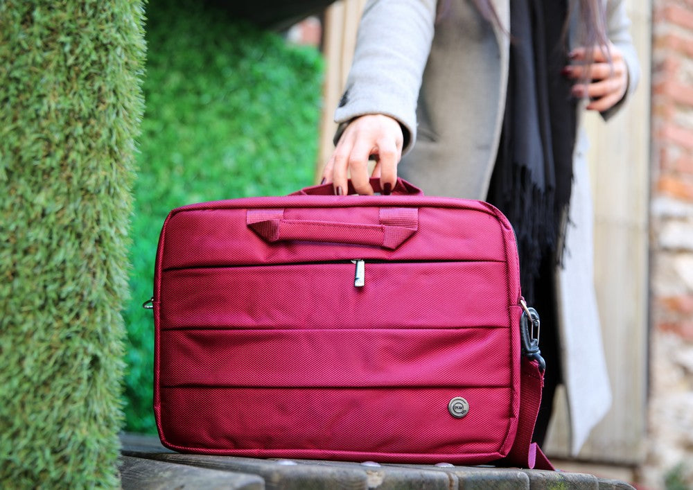 Bloominbag-Bloom Laptop Case Bordo 15" Notebook Çantası-3-fleurdirect.live