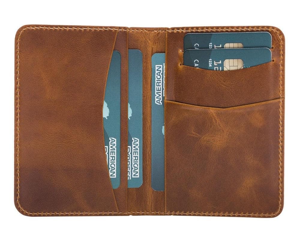 Bloominbag-Bloom Ledger Amber Moccasin Hakiki Deri Bifold Cüzdan-2-fleurdirect.live