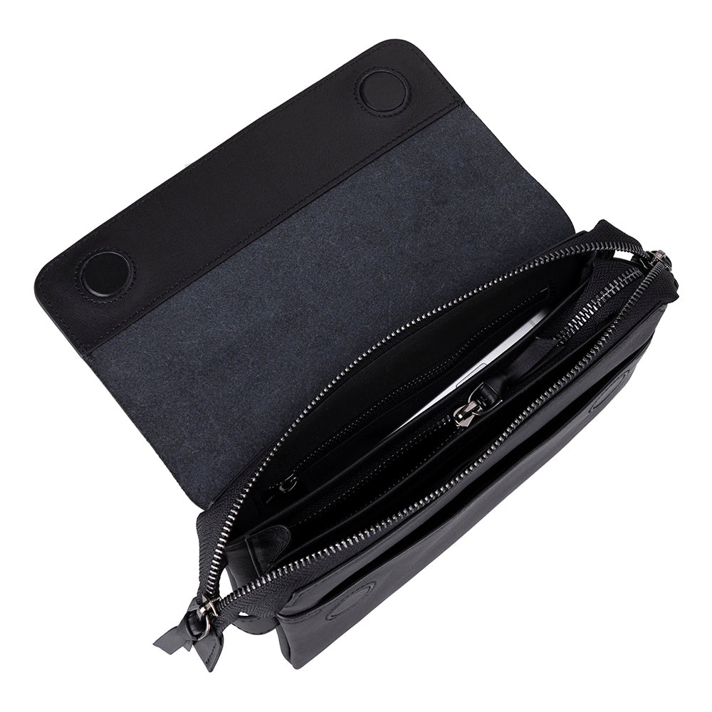 Bloominbag-Bloom Noir Elevated Cosmic Clutch Bag-2-fleurdirect.live