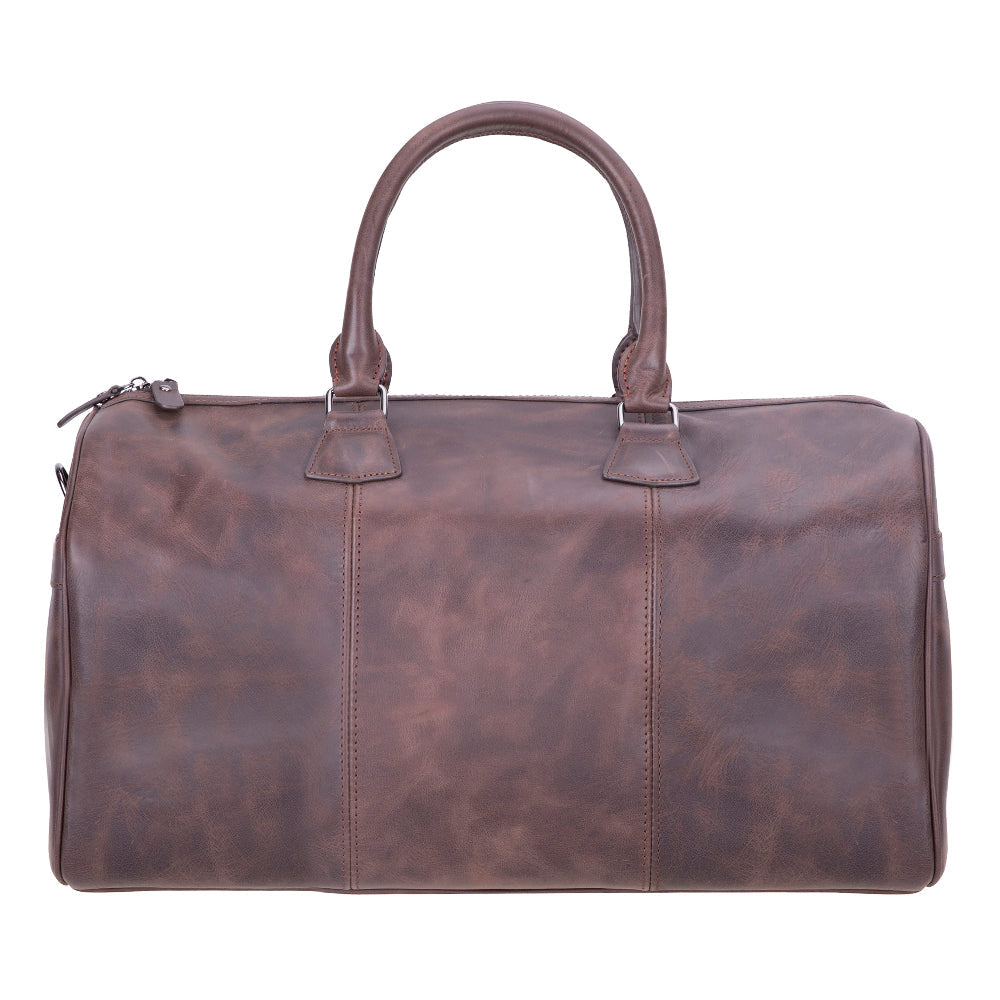 Bloominbag-Bloom Voyage Heritage Dark Oak Hakiki Deri Duffle çanta Unisex Seyahat & Hafta Sonu çantası-3-fleurdirect.live